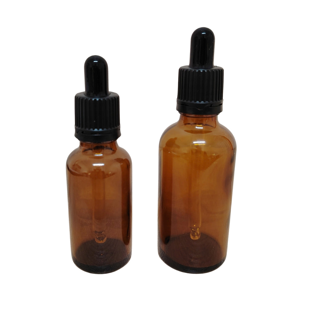 Amber Bottle with Pipette – Empty