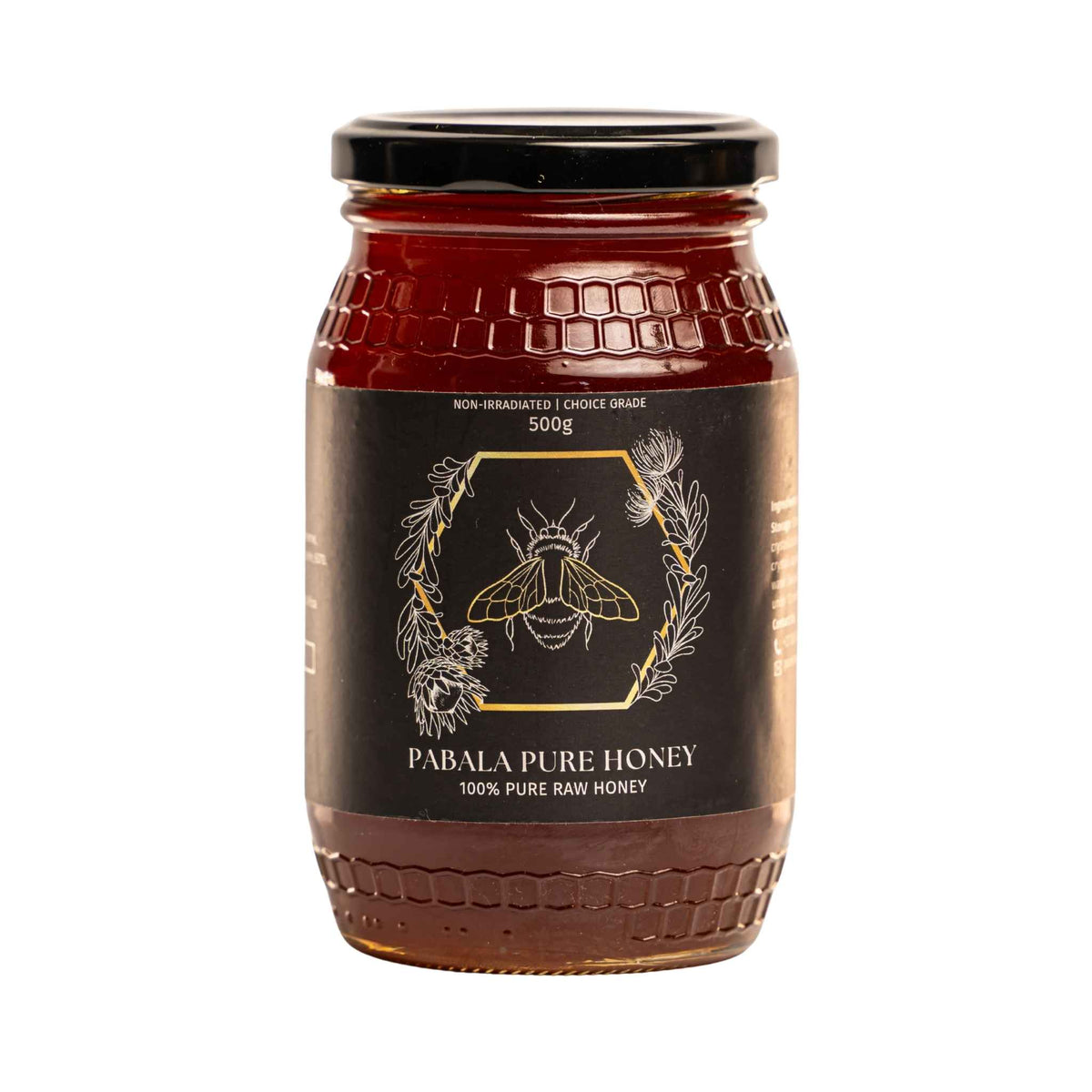 Pabala Pure Raw Honey – Fynbos Multiflora 500g